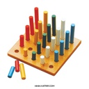 بازی میله های قد و نیم قد صنایع آموزشی ( E.E.I ) مدل Measurment Cylinders