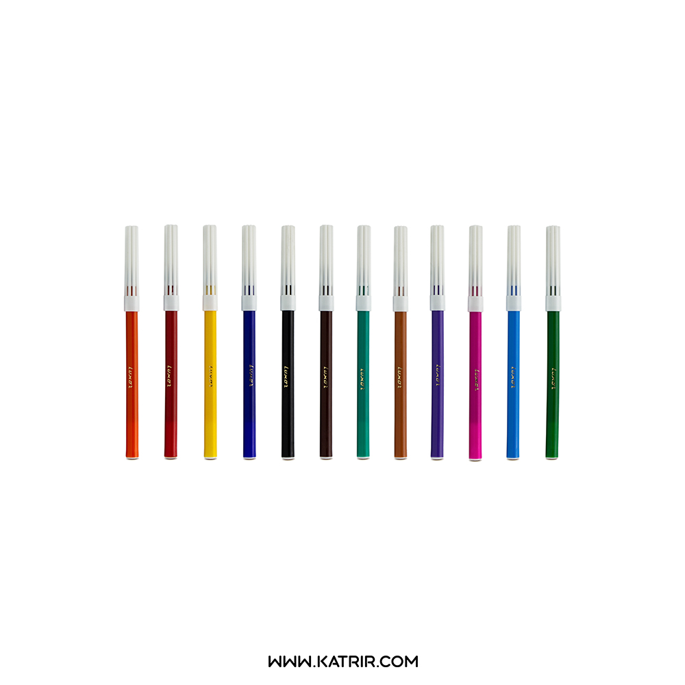 ماژیک نقاشی لوکسور ( luxor ) مدل طلقی 12 رنگی