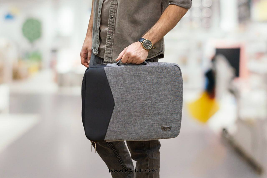 کیف لپ تاب وفس ( Vefs ) مدل سبک ، دوتکه ، کد 1511