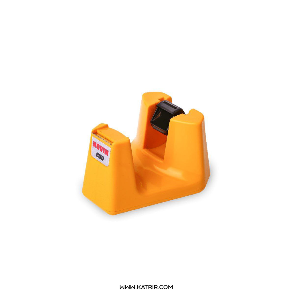 پایه چسب نوین ( Novin ) مدل پلاستیکی ، کد 850 (نارنجی)