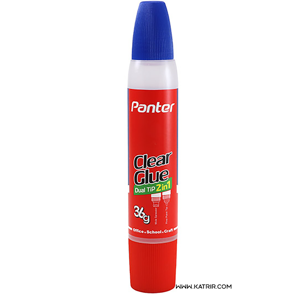 چسب مایع پنتر ( Panter ) مدل دوسر شفاف ، 36 گرم ، کد 430