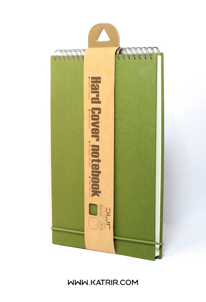 دفتر سیمی آراد ( Arad ) مدل کنکاش ، بدون خط ، جلد سخت ، سایز B5