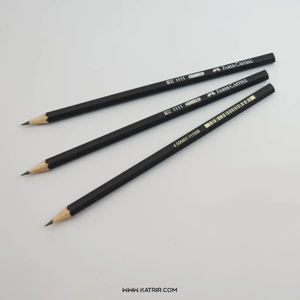 مداد مشکی فابرکاستل ( Faber-castel ) مدل شش گوش ، کد 1110