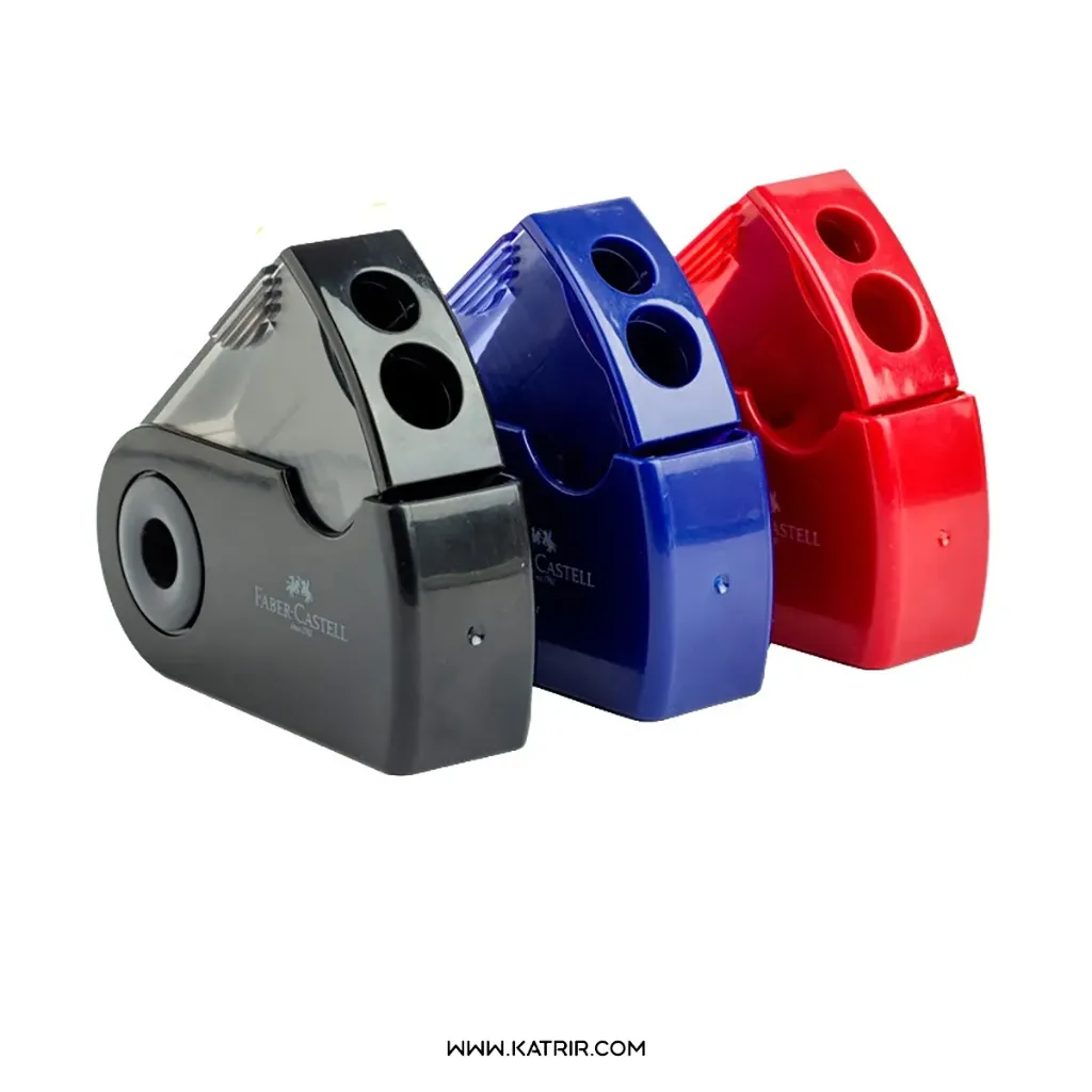 تراش فابرکاستل ( Faber-castel ) مدل اسلیو ، مخزن دار دو سوراخ ، کد 2719