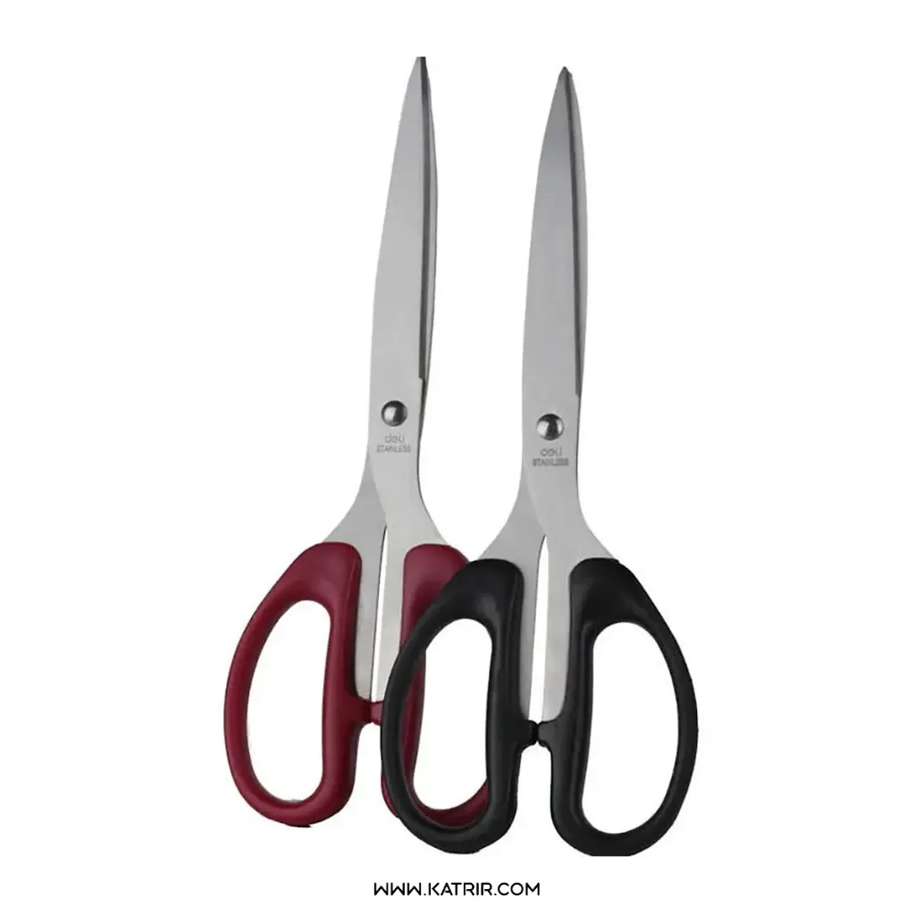 قیچی دلی ( Deli ) مدل کلاسیک ، 210 میلی متر ، کد 6010 (مشکی)