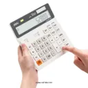 ماشین حساب دلی ( Deli ) مدل رومیزی 12 رقم ، کد 101020