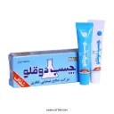 چسب غفاری ( Ghafari ) مدل دوقلو شفاف ، 14 گرم