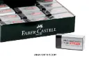 پاک کن فابرکاستل ( Faber-castel ) مدل داست فری مشکی ، جلد طوسی ، سایز بزرگ ، کد 7171