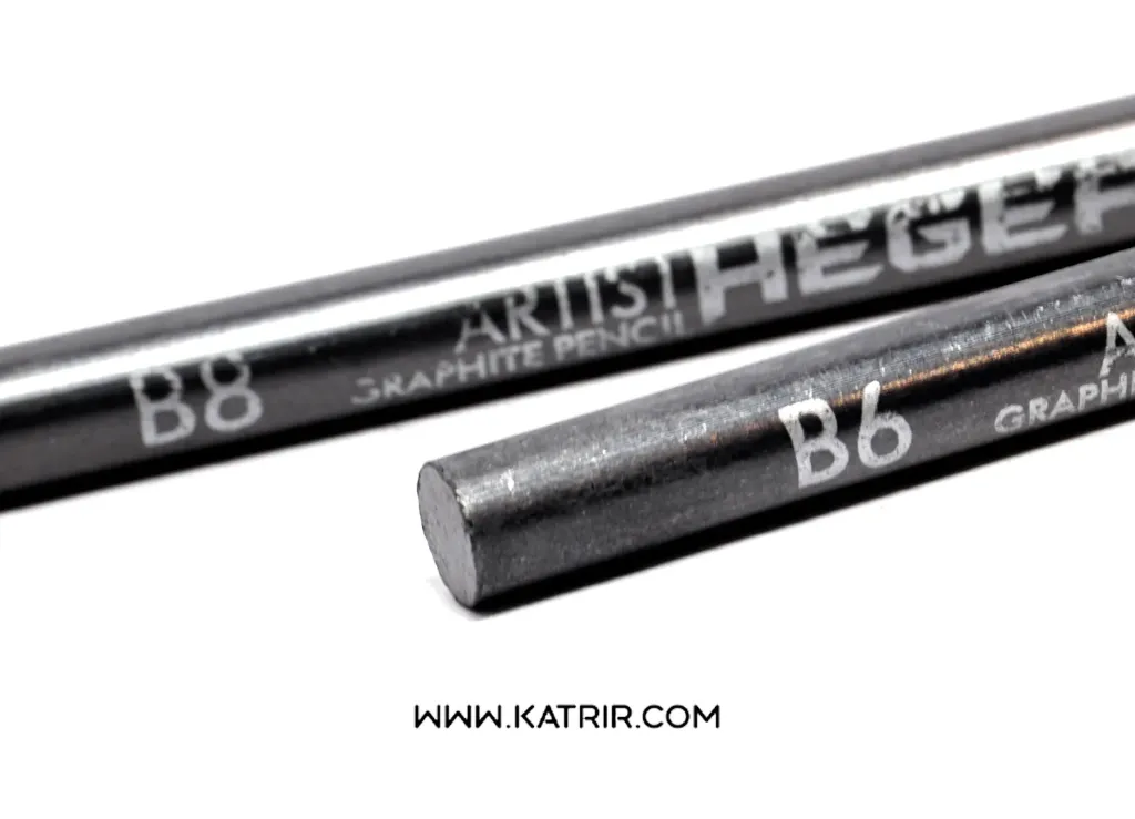 مداد گرافیتی هیگر ( Heger ) مدل آرتیست ، B6 و B8  (B6)