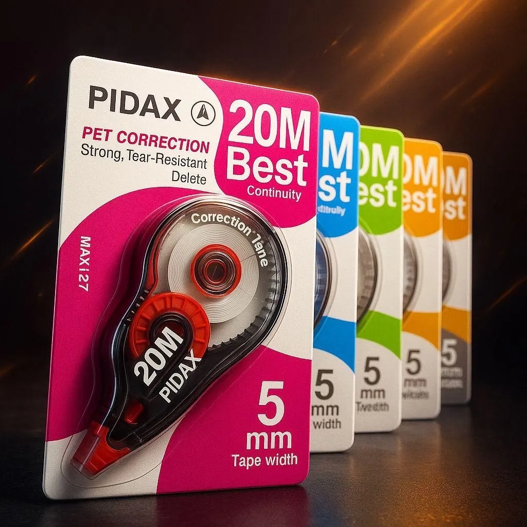 لاک غلطگیر نواری پیداکس ( Pidax ) مدل Lonny ، سایز 20 متری ، کد 127