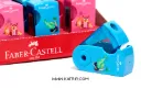 مداد تراش فابرکاستل ( Faber-castel ) مدل مینی اسلیو ، طرحدار ، کد 2725