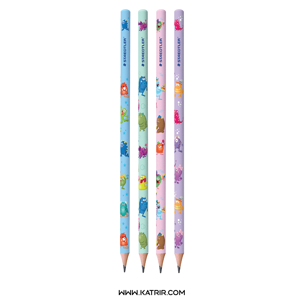مداد موتیف استدلر ( Staedtler ) مدل مانستر ( Monster ) - ( بسته 4 عددی ) کد 131kp