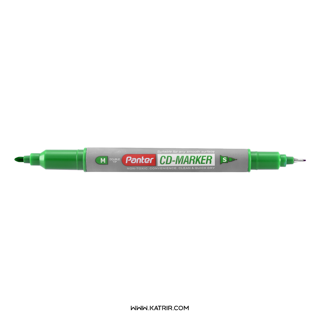 ماژیک پنتر ( Panter ) مدل دو طرفه ، سی دی ، کد 102 (سبز)