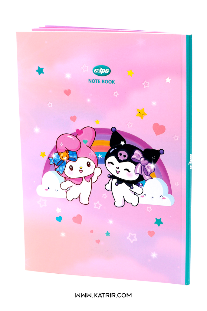 دفتر کلیپس (clips) مدل کرومی ، 50 برگ صحافی ، کد 0176