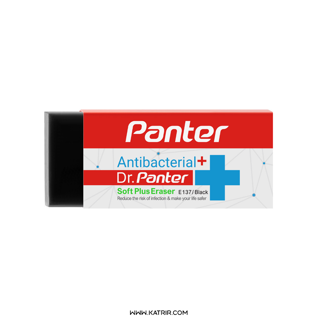 پاک کن پنتر ( Panter ) مدل آنتی باکتریال ، مشکی (بزرگ)