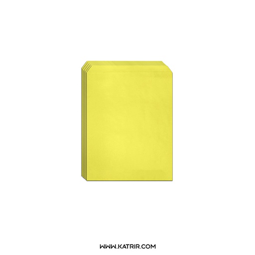 پاکت زرد - سایز A5