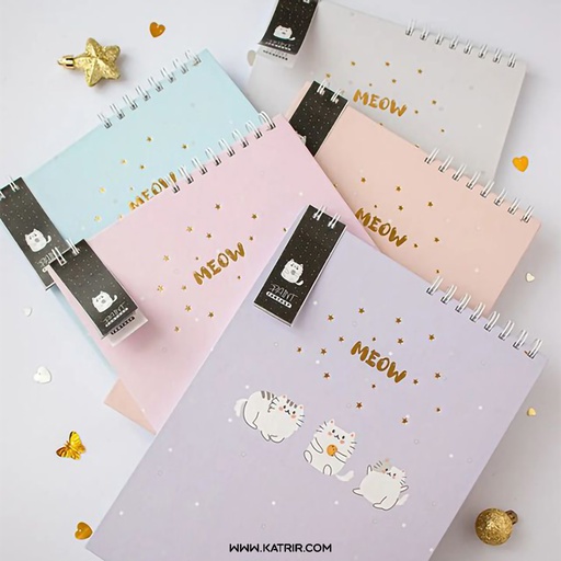 دفتر نقاشی برگ ( Barg ) مدل میو ، در دو سایز