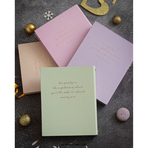 دفتر کلاسوری برگ ( Barg ) مدل کیوت ، 20 حلقه ، قفل پلاستیکی