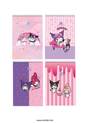 دفتر نقاشی کلیپس ( Clips ) مدل کرومی ، 30 برگ سیمی رحلی ، کد 0230