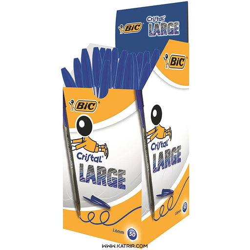 خودکار بیک ( Bic ) مدل لارج ، 1.6 میلی متر ، خوشنویسی