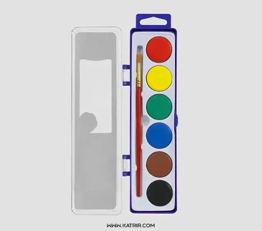 آبرنگ پنتر ( Panter ) مدل 6 رنگ ، کد 104