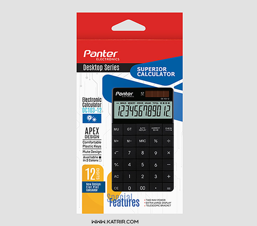 ماشین حساب پنتر ( Panter ) مدل رومیزی ، 12 رقم ، کد 103