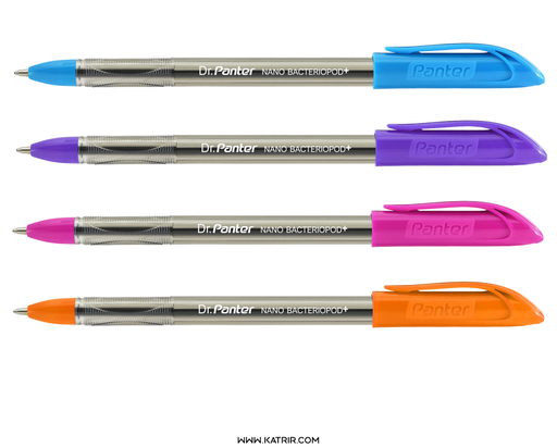 خودکار پنتر ( Panter ) مدل نانو باکترویوپاد 1 میل ، 4 رنگ فانتزی ، کد 105