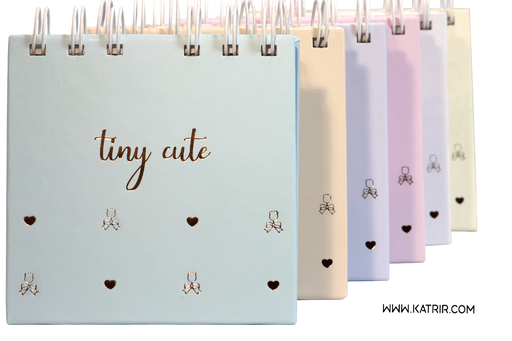 دفتر یادداشت برگ ( Barg ) مدل کیوت ، سایز 10*10 سانتی متر